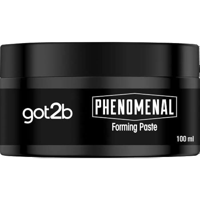 got2b Phenomenal Forming Paste Hold 3 (100 ml), Styling Paste for a Phenomenal, Natural-Looking Style & Powerful Fragrance - Image 1